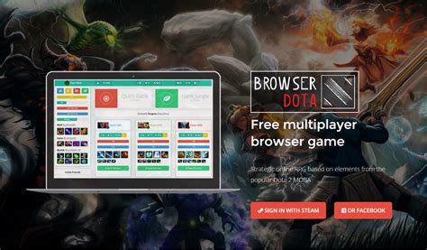 dota 2 browser game.